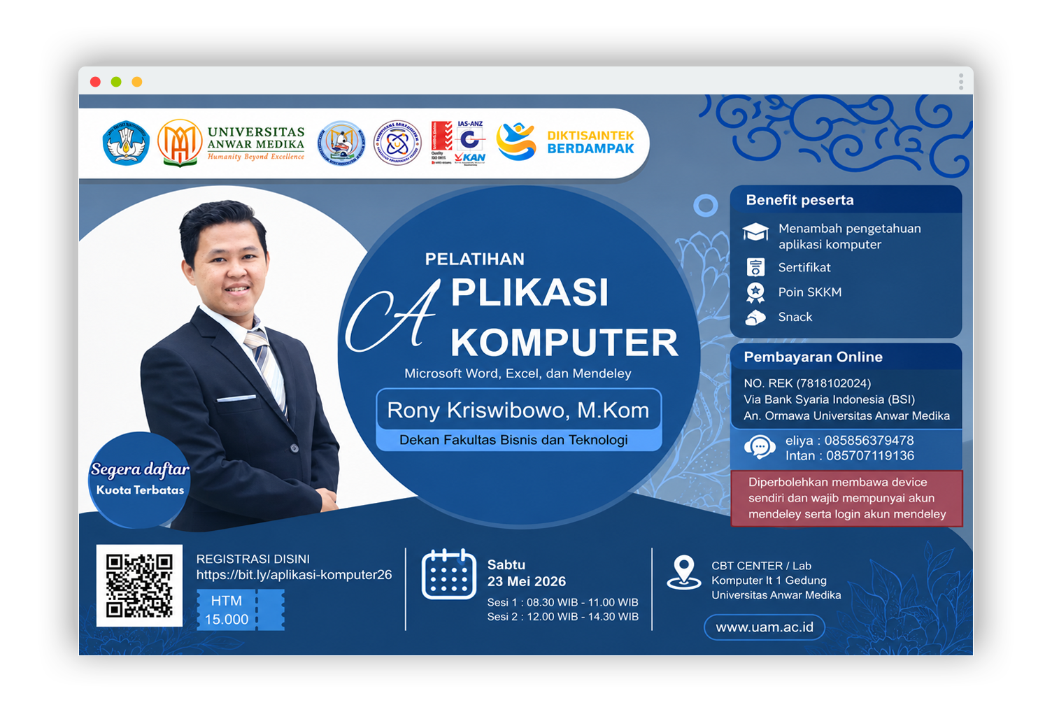 Pelatihan Aplikasi Komputer