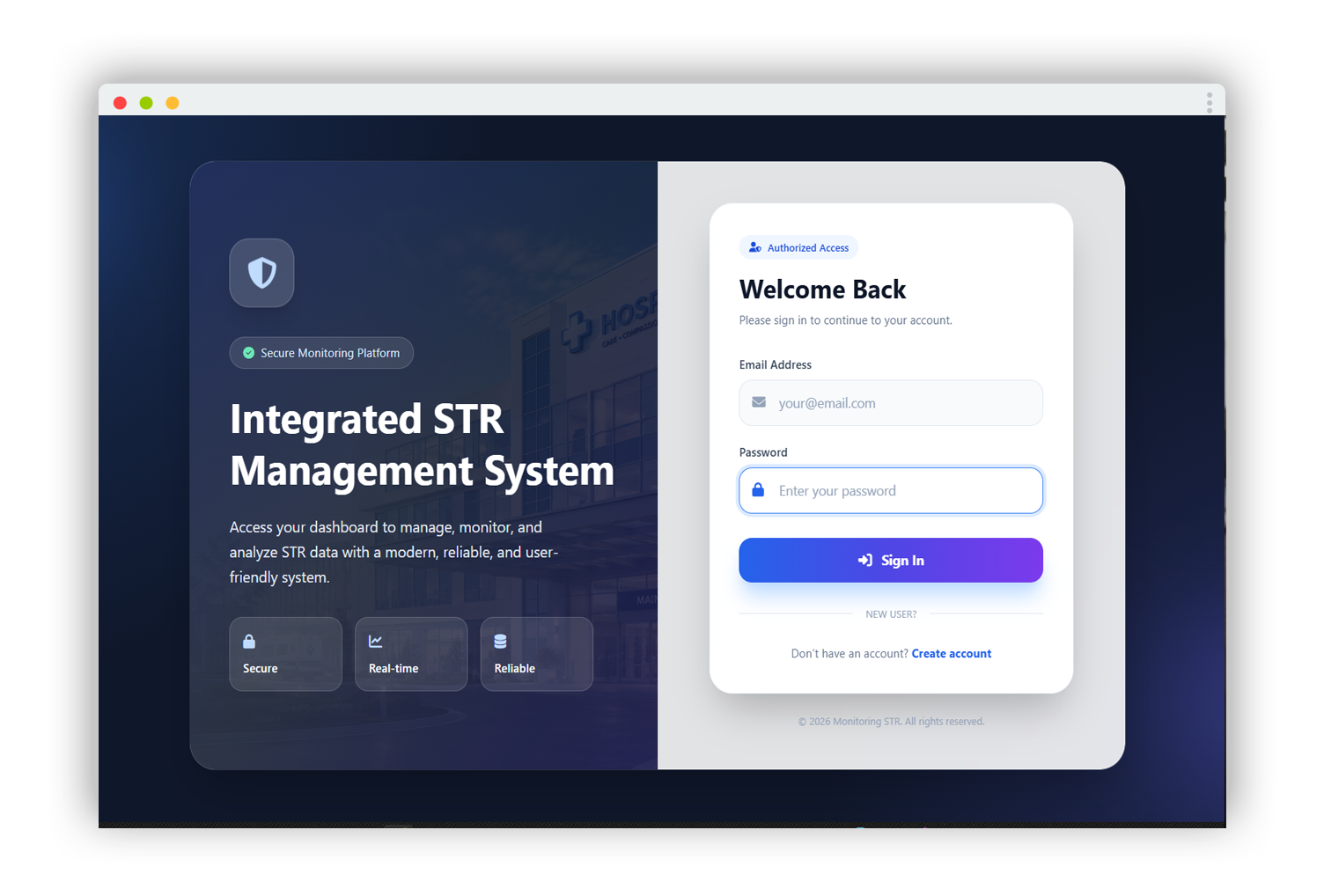 Integrated STR Management System